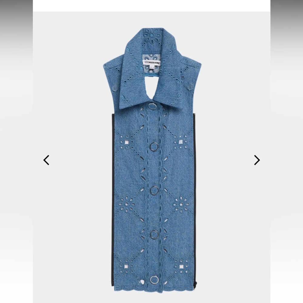 Veronica Beard Denim Dickey